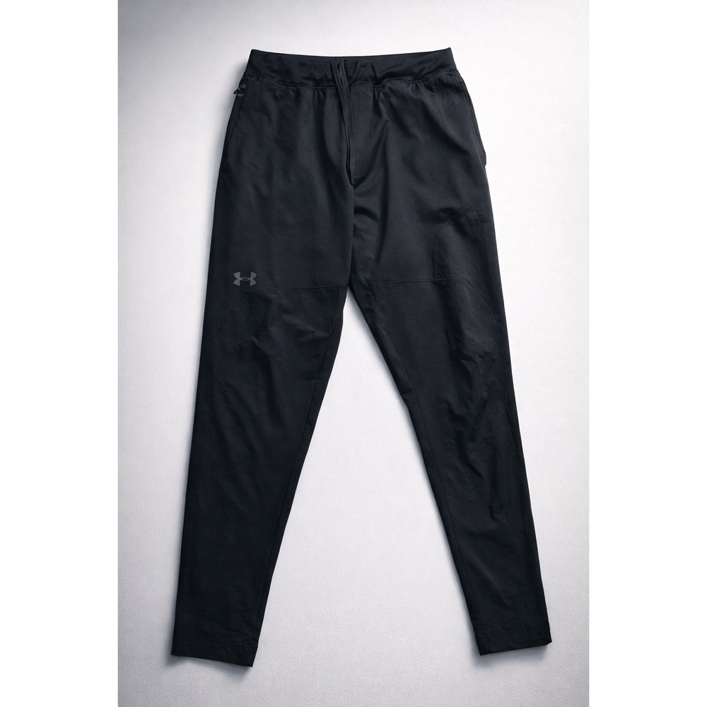 Under Armour Mens Black Fitted Athletic Pants Joggers Gorpcore Techwear Active M